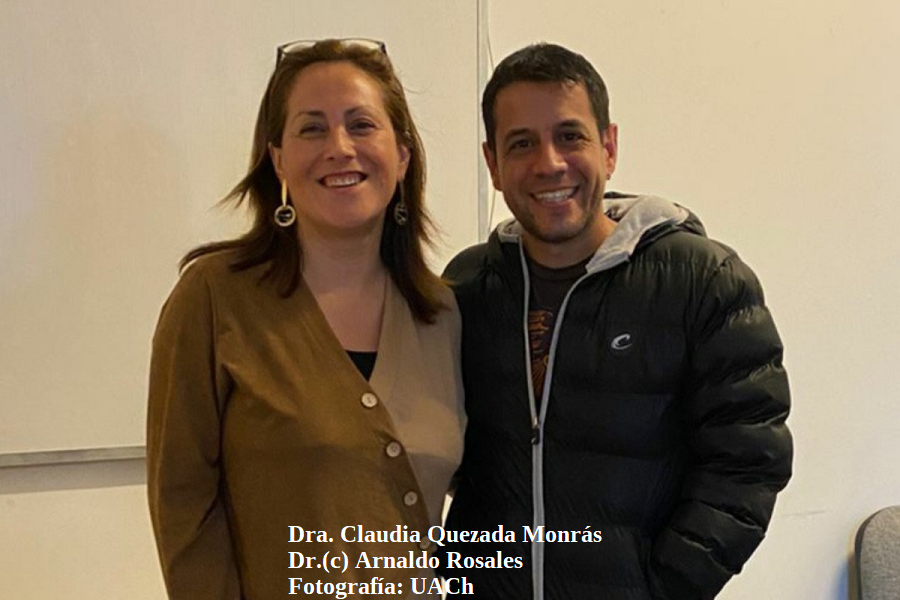 Claudia Quezada Monrás y Arnaldo Rosales